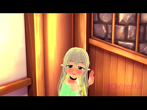 ❤️ (トラップ)エルフのメイドが顔を洗うのを手伝う ❌ 上質ポルノ ❌️❤